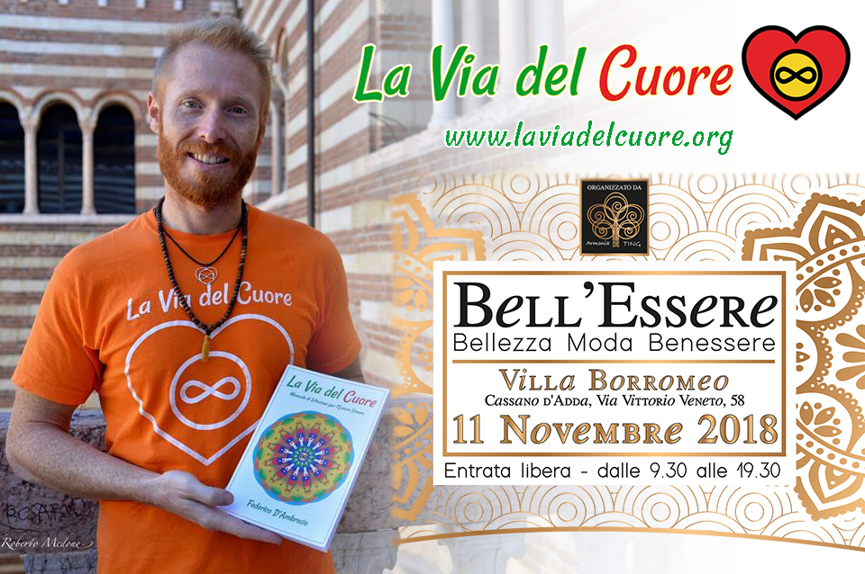 Festival Bell'Essere in Villa Borromeo
con Federico D'Ambrosio
La Via del Cuore