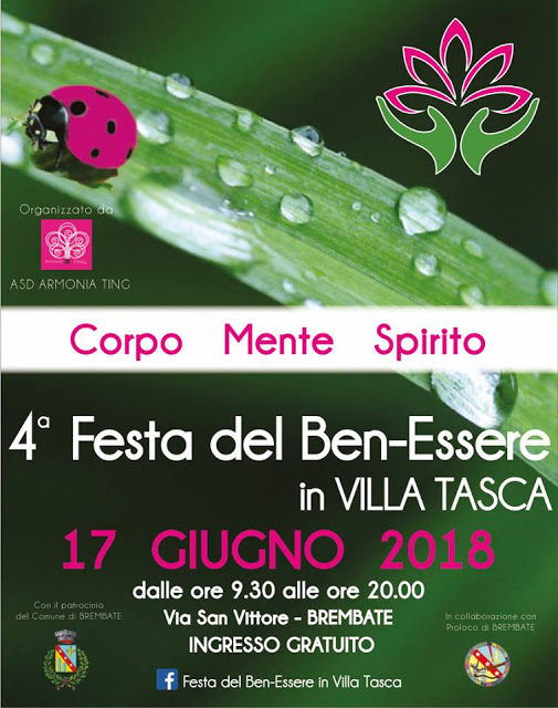 festival del benessere villa tasca , corpo mente e spirito