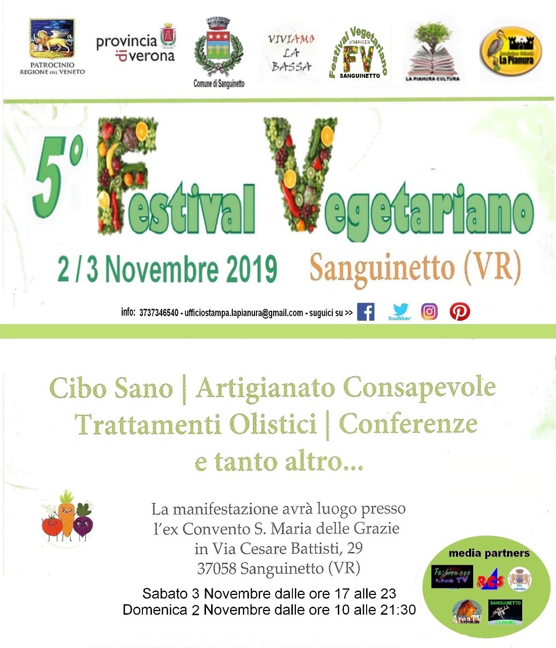 Festival Vegetariano - Sanguinetto